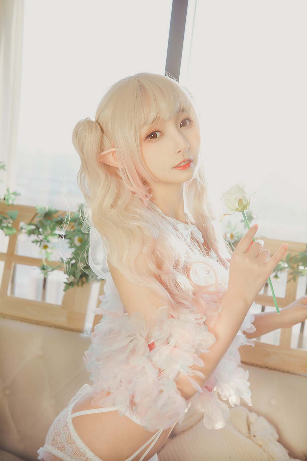 神楽板真冬 – 柔らかい永遠 Cosplay-第2张