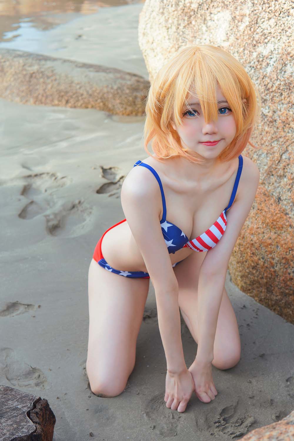 Sally Dorasnow – Mami-Bikini Cosplay-第1张