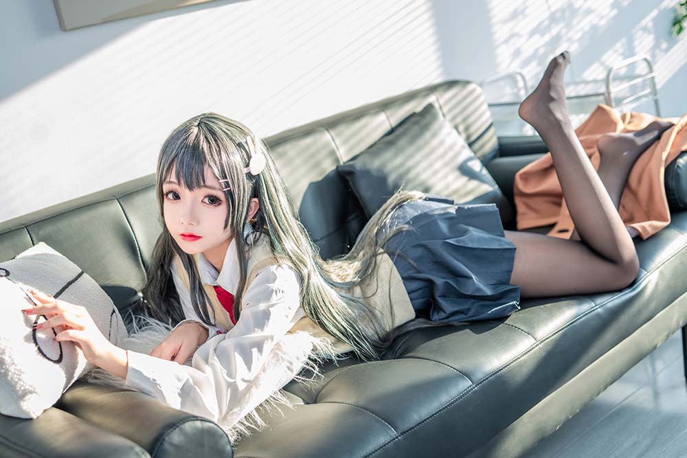 日奈娇 – 麻衣校服 Cosplay-第2张