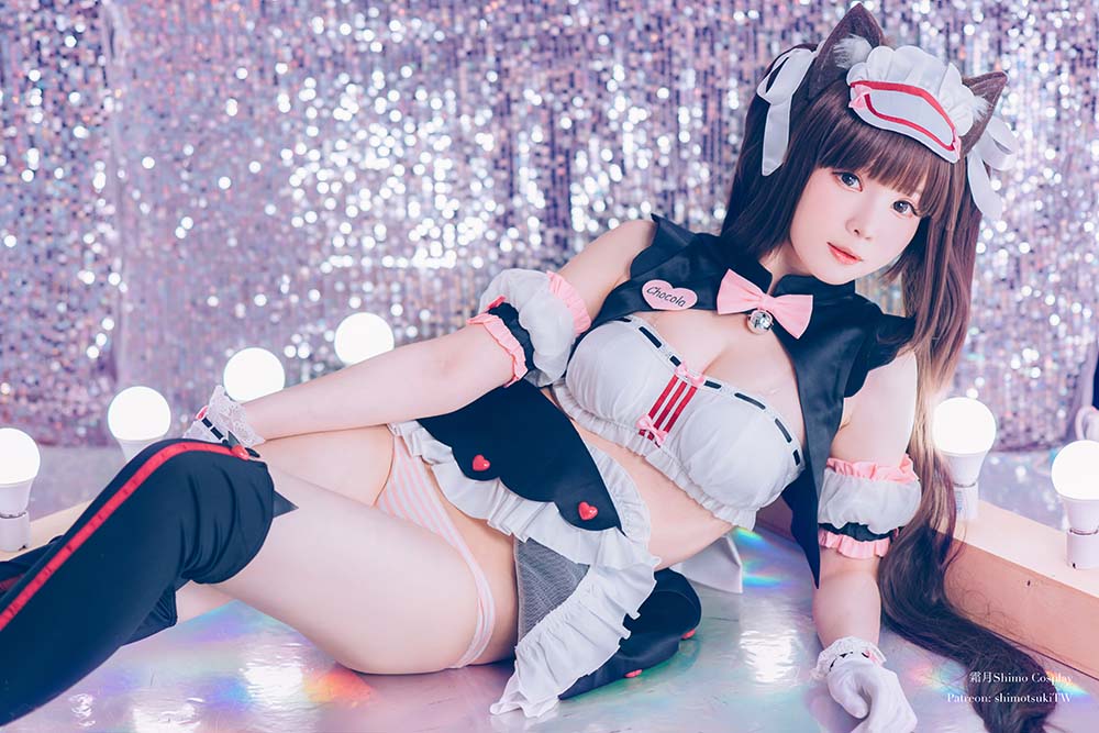 霜月shimo – 巧克力赛车服 Cosplay-第2张