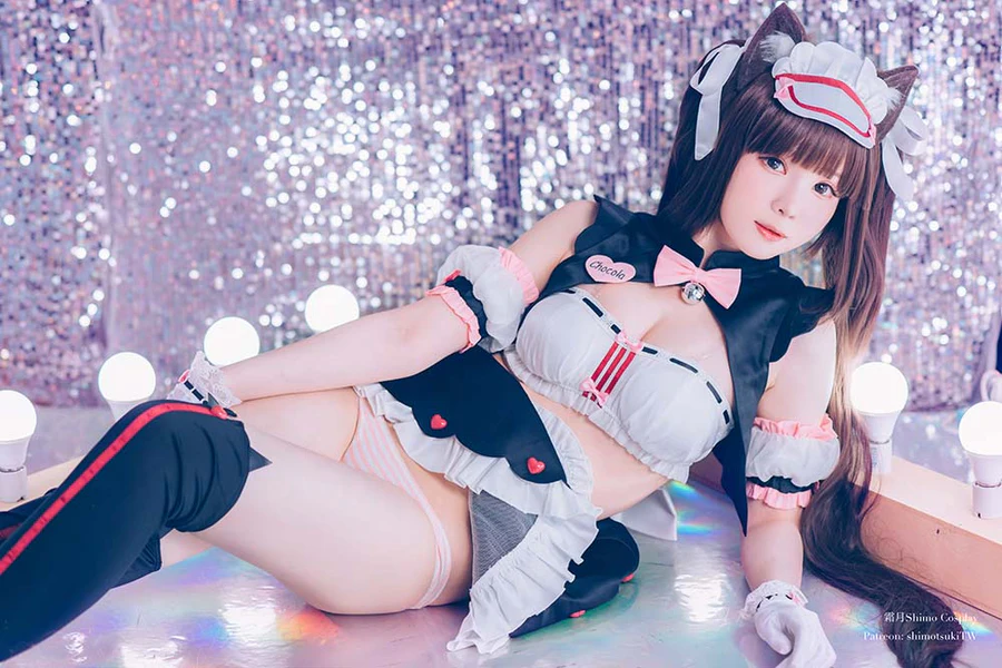 霜月shimo – 巧克力赛车服 Cosplay-第2张