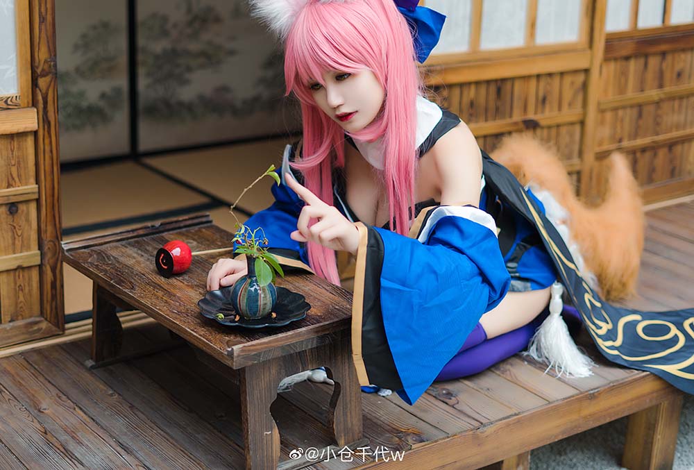 小仓千代w – 玉藻前 Cosplay-第2张
