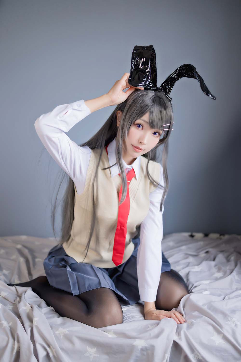 Ely_eee(ElyEE子) – 麻衣学姊 Cosplay-第1张