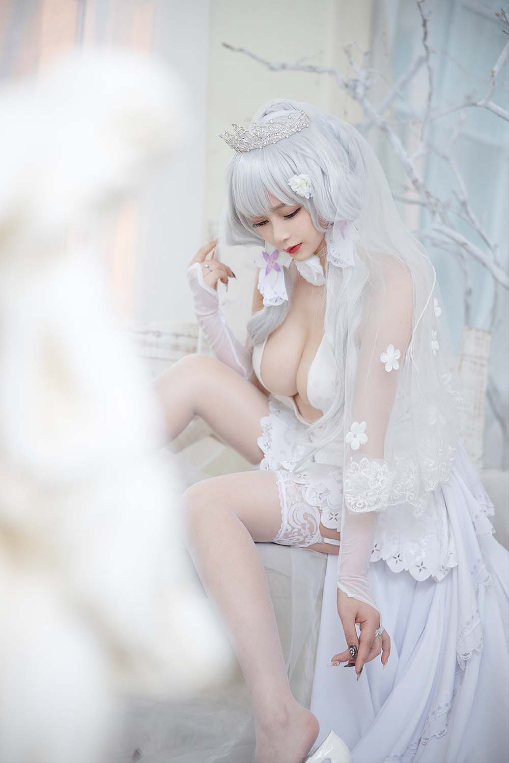 叉子宝宝 – 碧蓝光辉 Cosplay-第1张