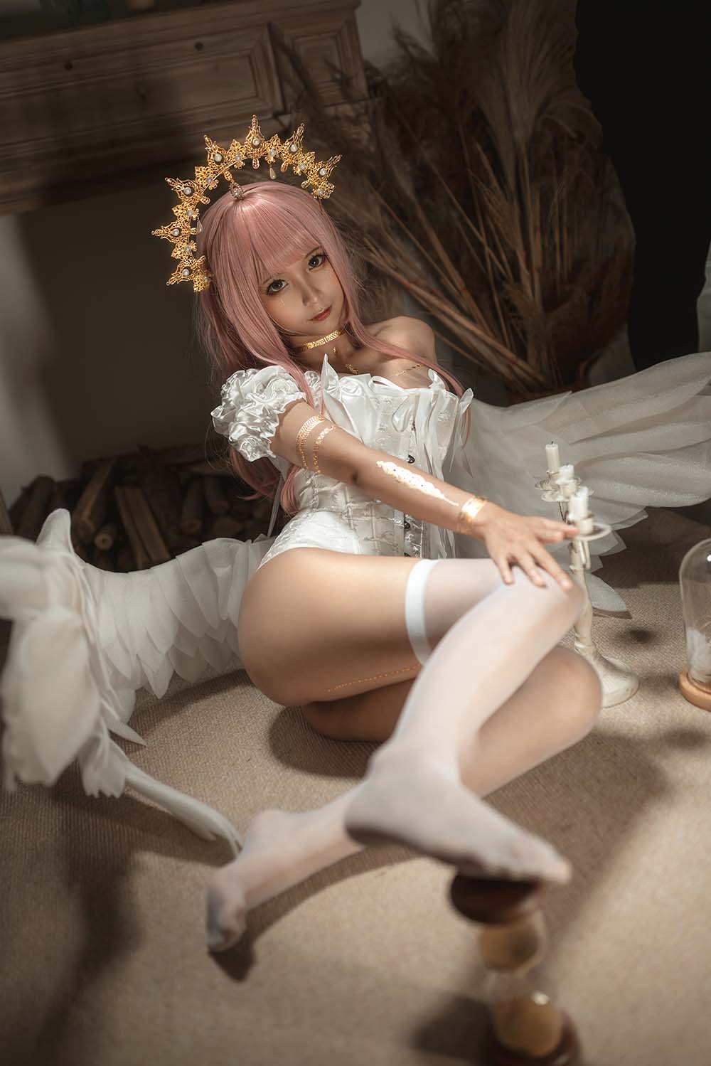 蠢沫沫 – 圣天使 Cosplay-第1张