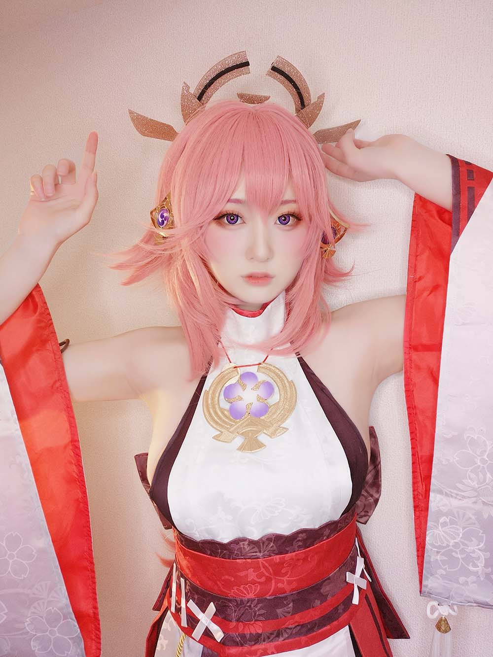 Yuki亭 – 八重神子 Cosplay-第1张