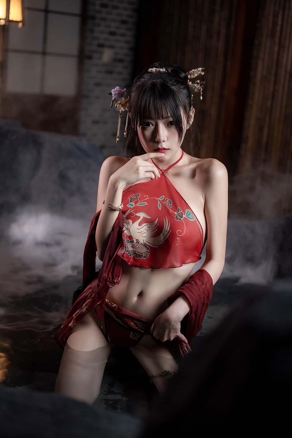 香草喵露露 – 2022春节贺图 Cosplay-第2张