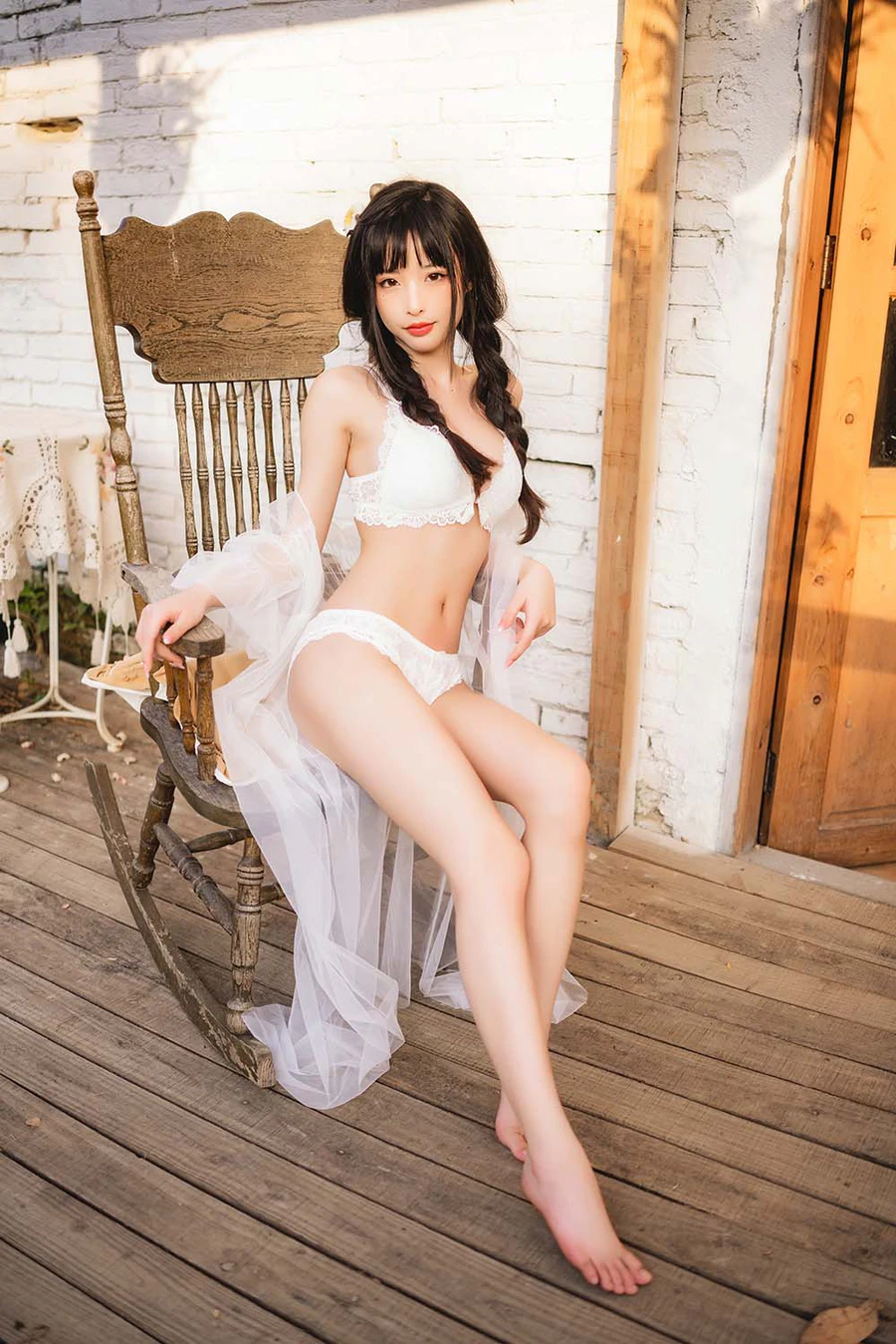 清水由乃 – 法式内衣 Cosplay-第2张