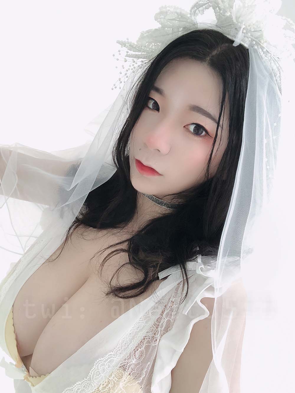 奶兔biubiu – 花嫁 Cosplay-第1张