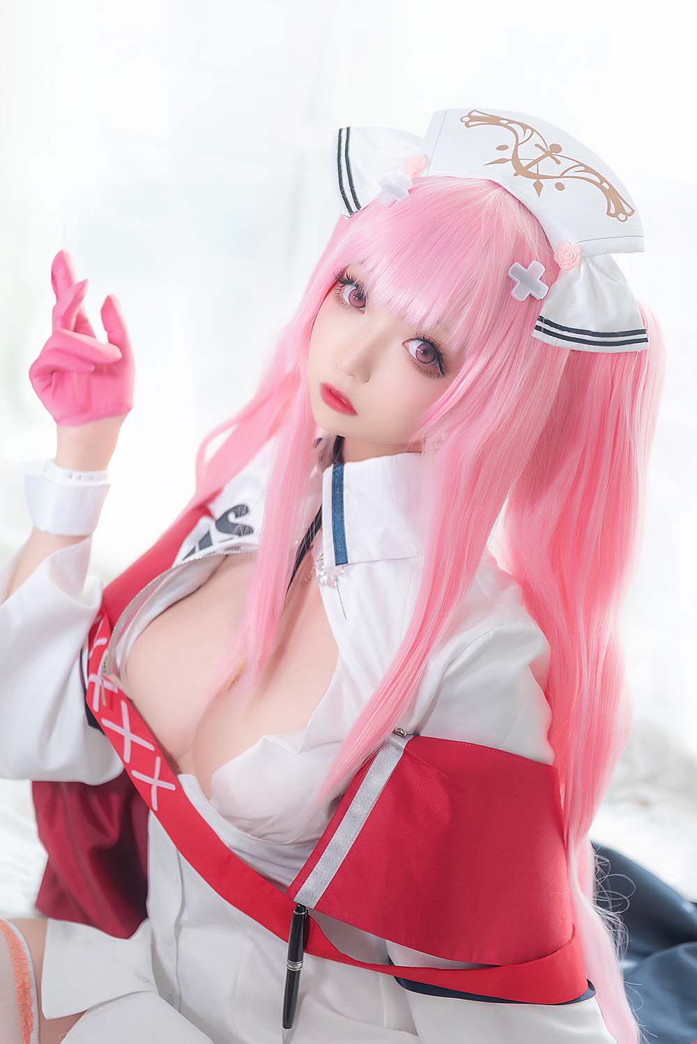 小野寺地瓜 – 英仙座护士 Cosplay-第1张