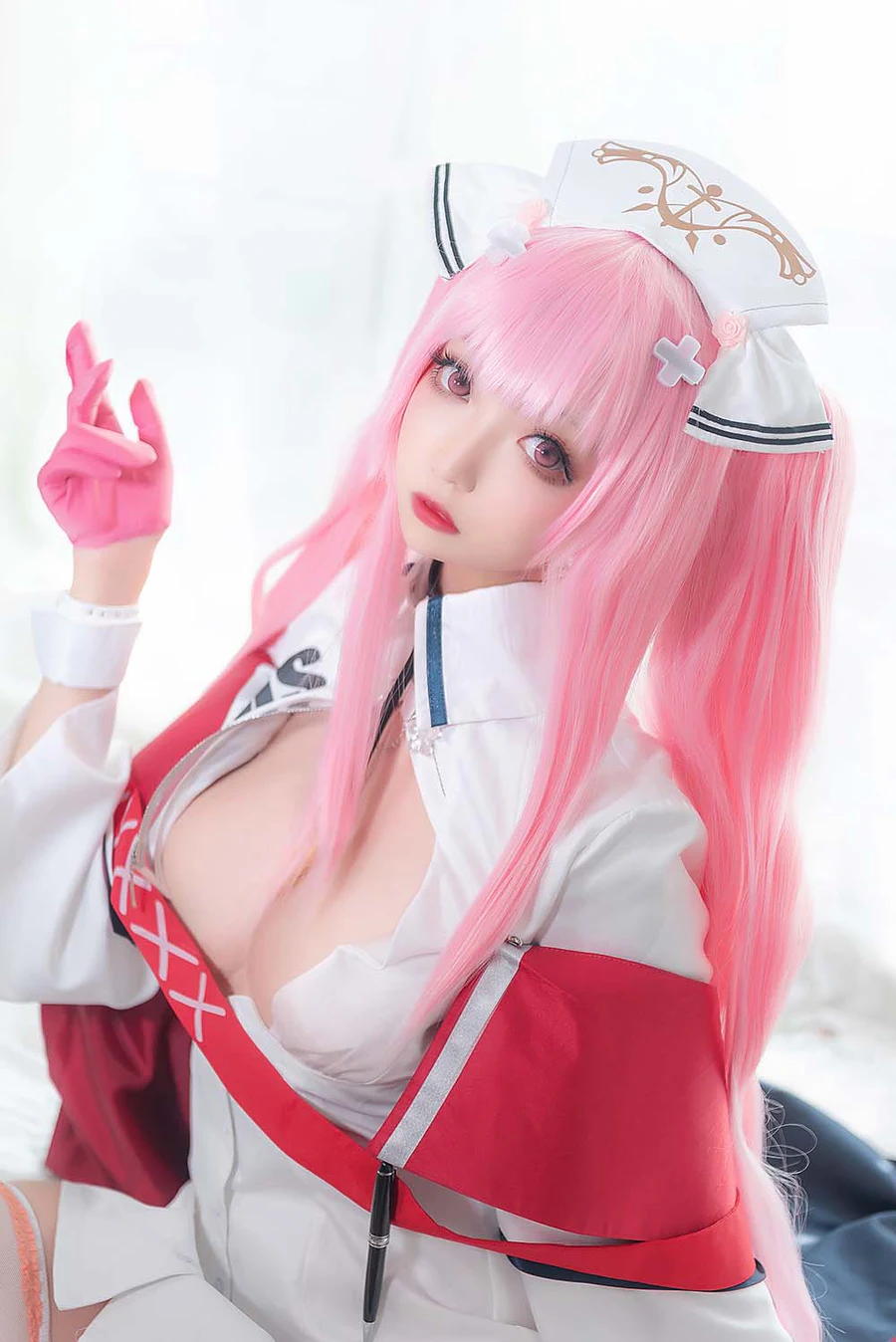 小野寺地瓜 – 英仙座护士 Cosplay-第1张