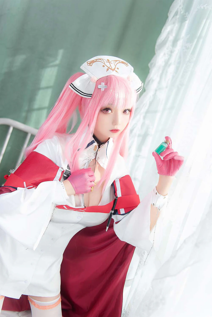 小野寺地瓜 – 英仙座护士 Cosplay-第2张