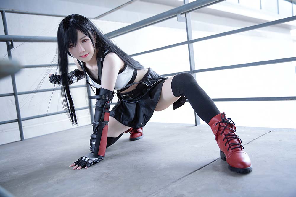 Sally Dorasnow – Tifa Cosplay-第2张