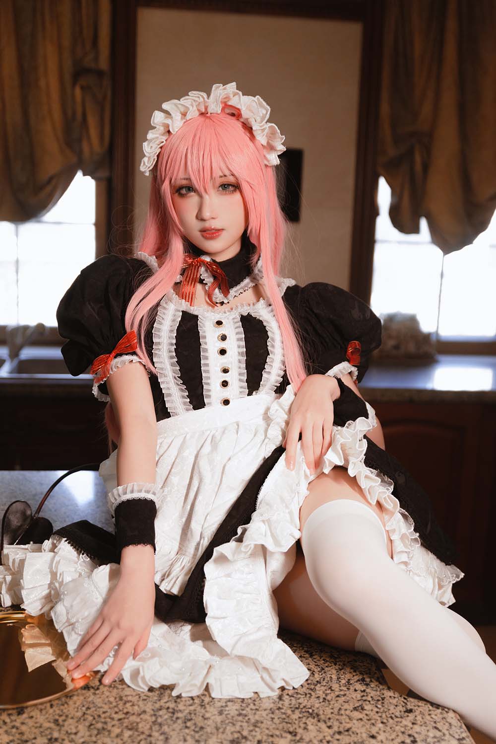 瓦斯塔亚小龙虾 – 女仆 Cosplay-第1张