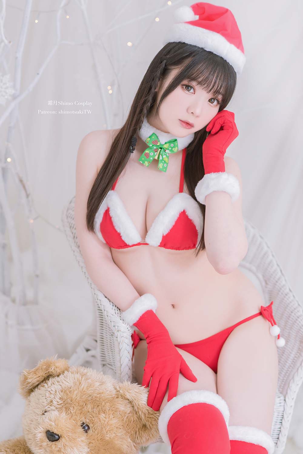 霜月shimo – 圣诞 Cosplay-第1张