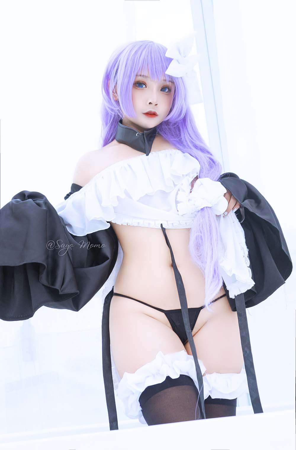 Sayo Momo – FGO Meltryllis Maid Art Ver Cosplay-第2张