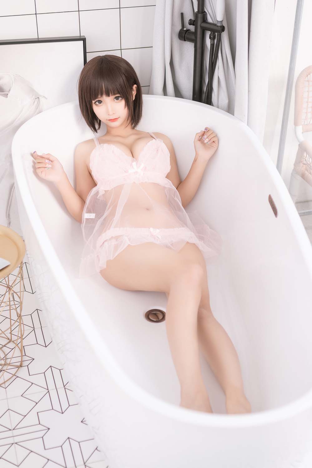 蠢沫沫 – 粉纱 Cosplay-第2张