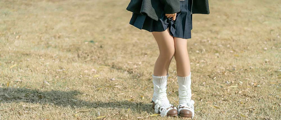 蠢沫沫 – 秋季JK Cosplay-第1张