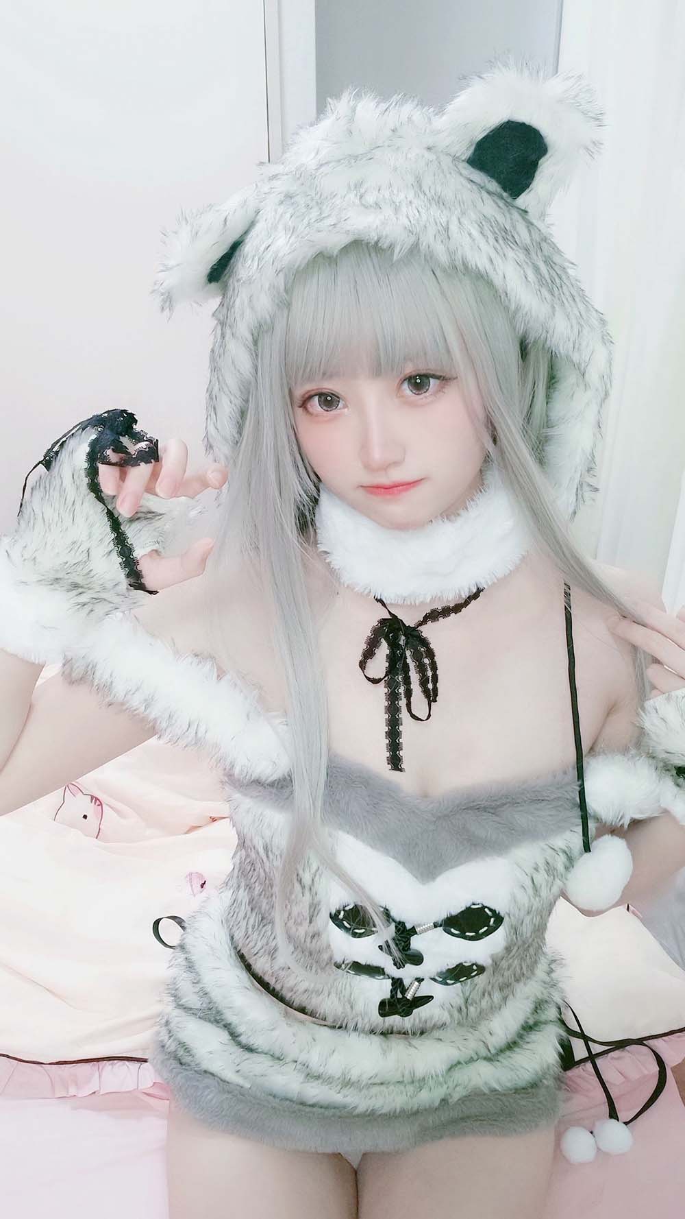 千阳(ちよ) – 白熊 Cosplay-第1张
