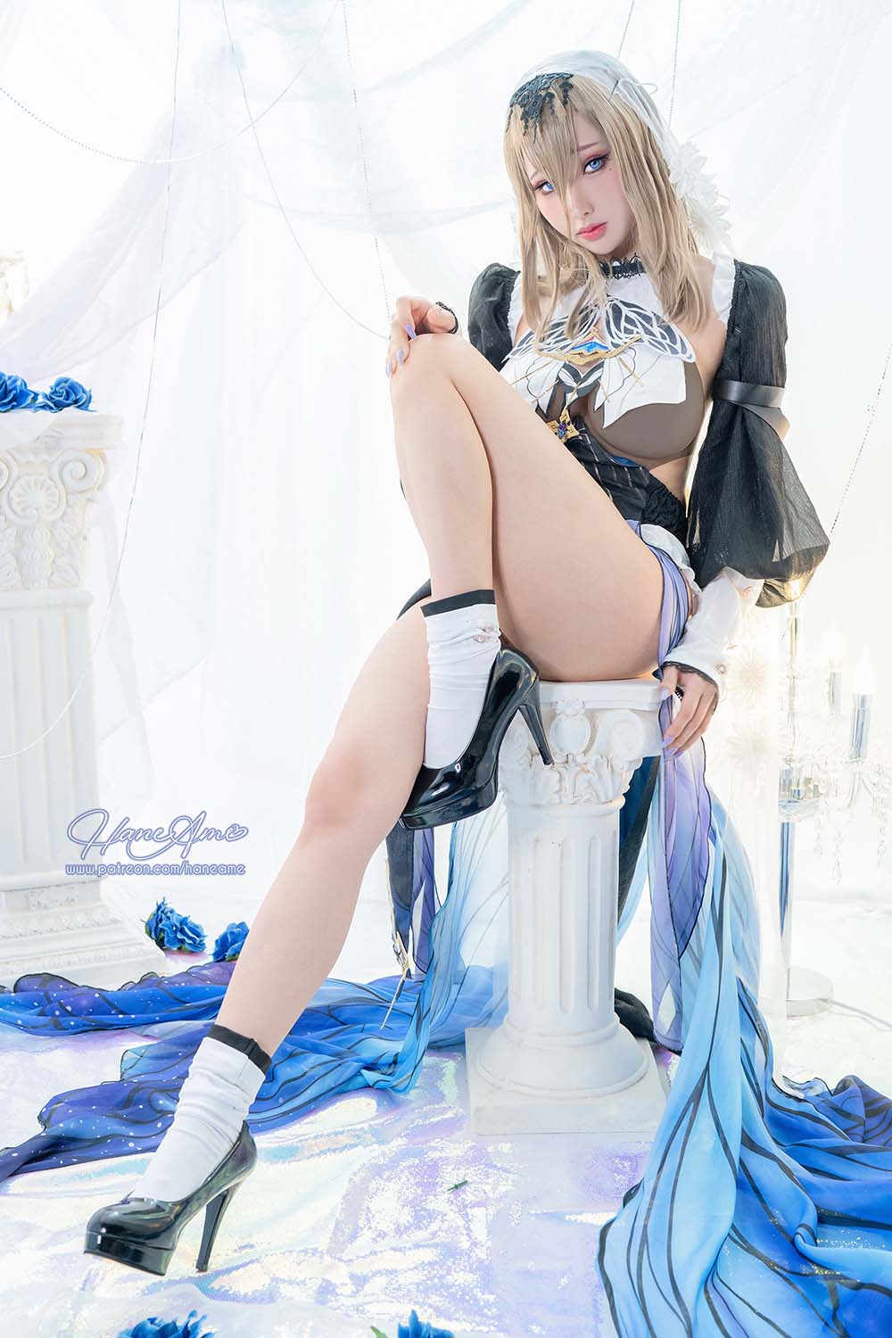 Hane Ame 雨波写真 – Honkai Impact 3rd Aponia 阿波尼亞 Cosplay-第2张