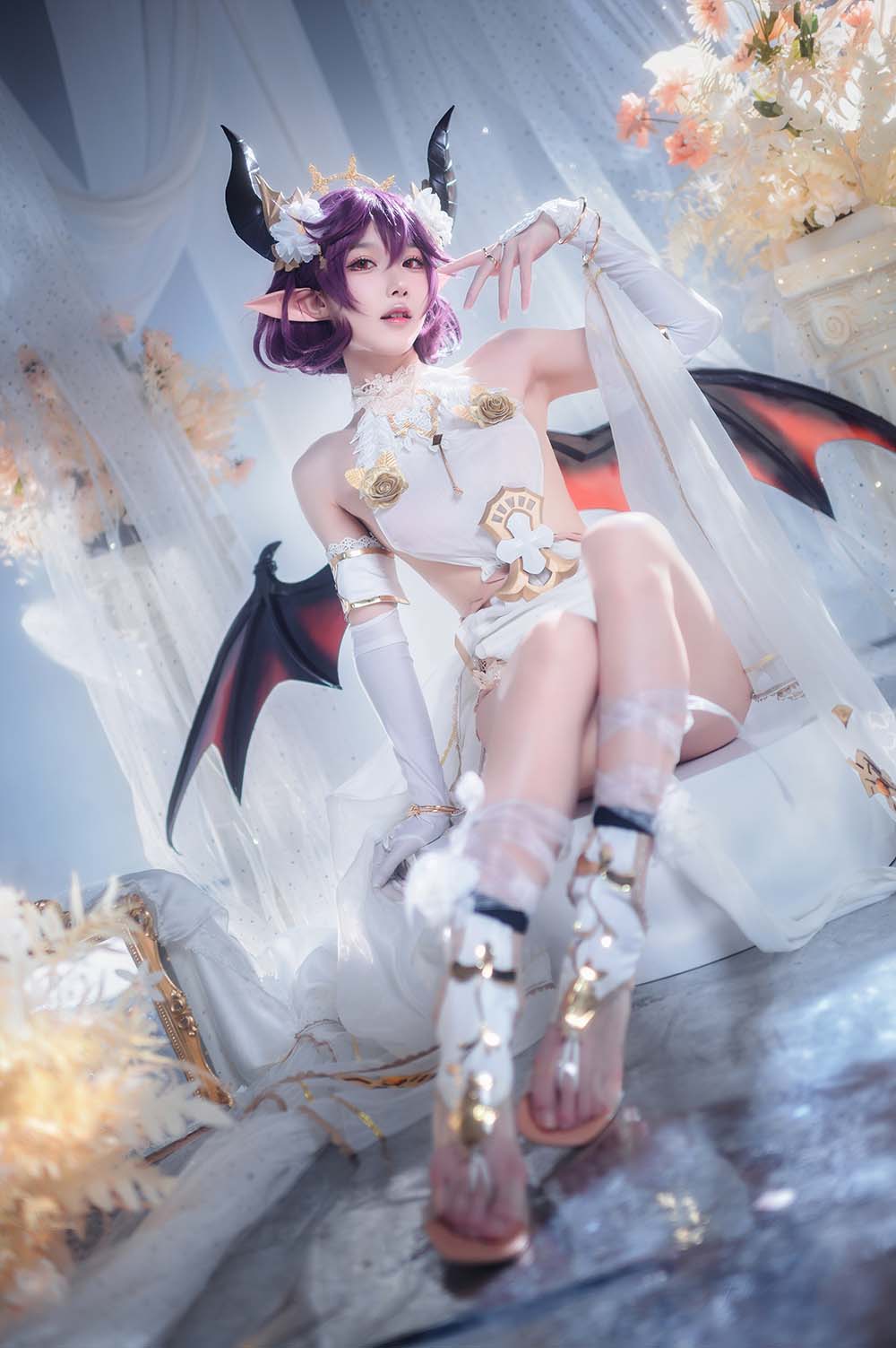 阿包也是兔娘 – 碧蓝幻想古蕾娅 龙娘 Cosplay-第1张