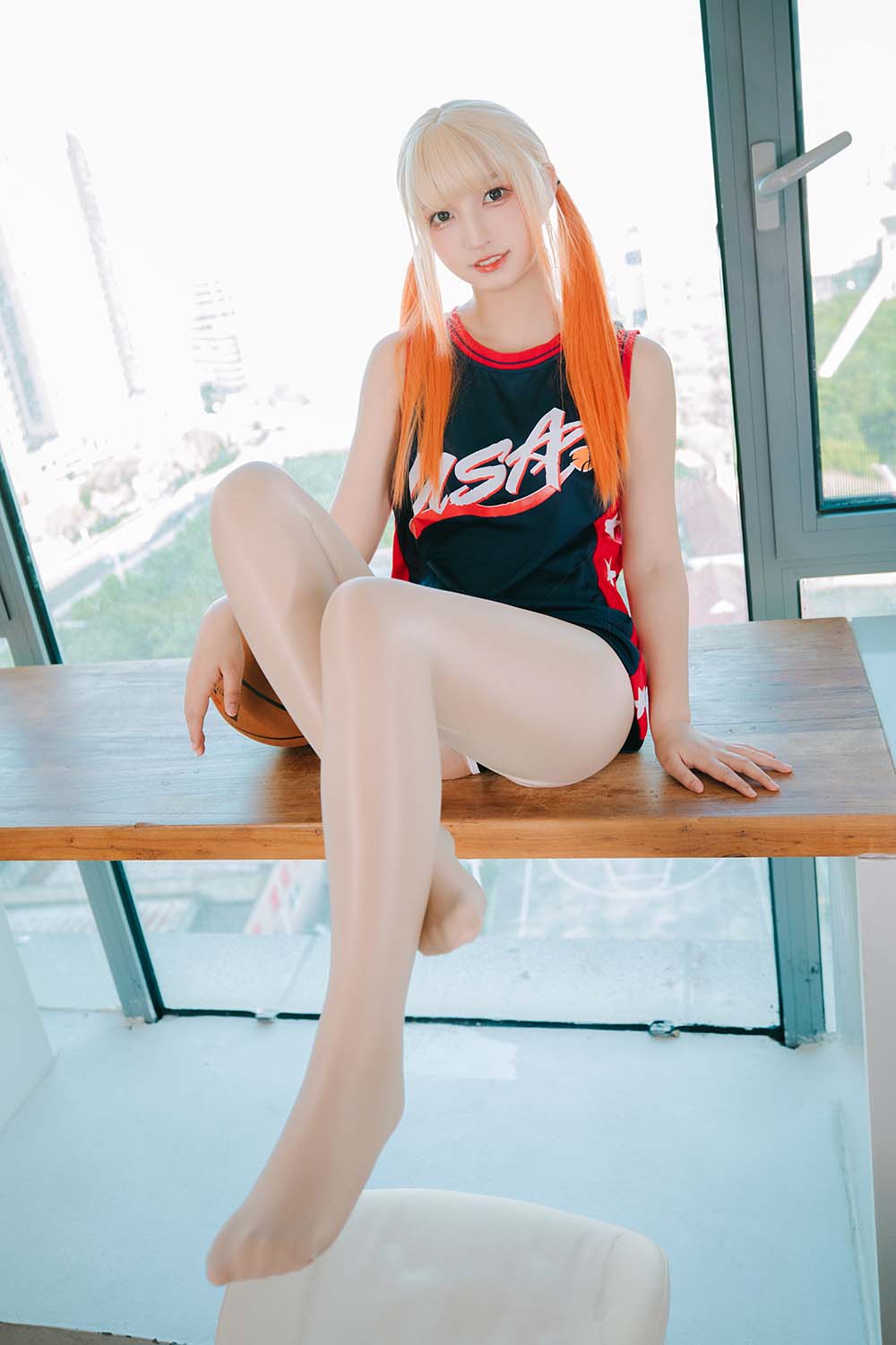 神楽板真冬 – 拉拉队少女 Cosplay-第1张