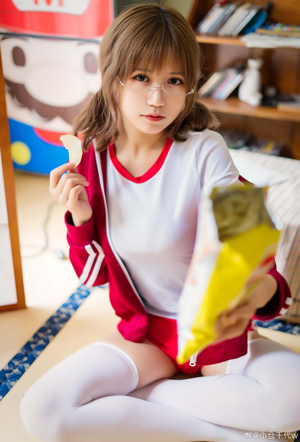 小仓千代w – 运动服 Cosplay-第1张