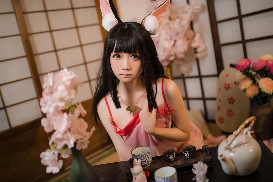 焖焖碳 – 碧蓝航线 長門睡衣 Cosplay-第1张