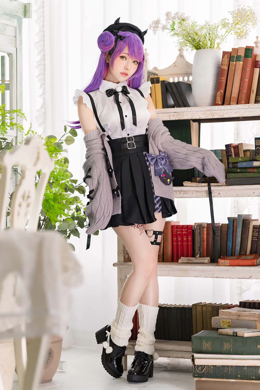 Ely_eee(ElyEE子) – Towa Tokoyami Cosplay-第1张