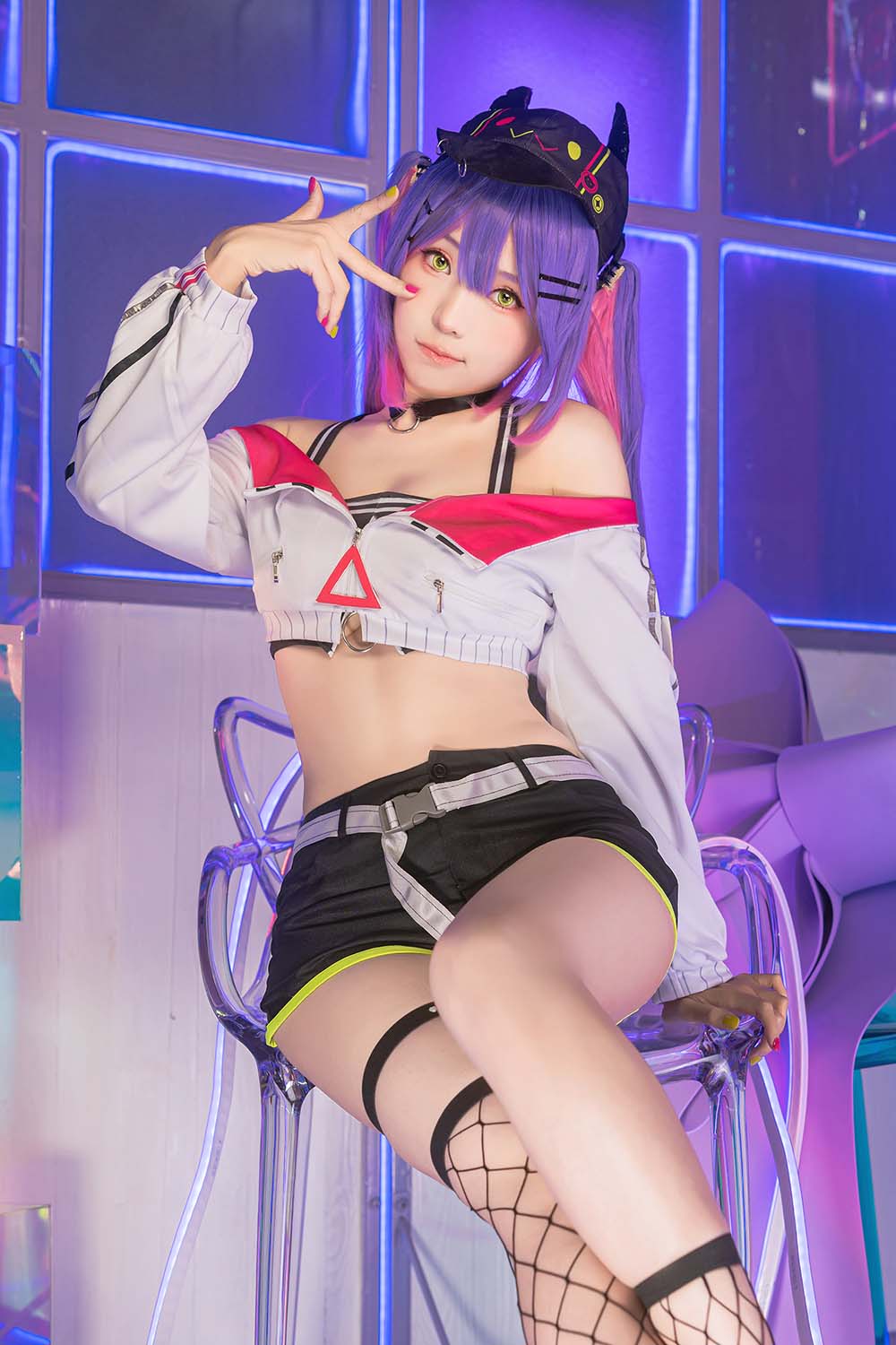 Ely_eee(ElyEE子) – Towa Tokoyami Cosplay-第2张