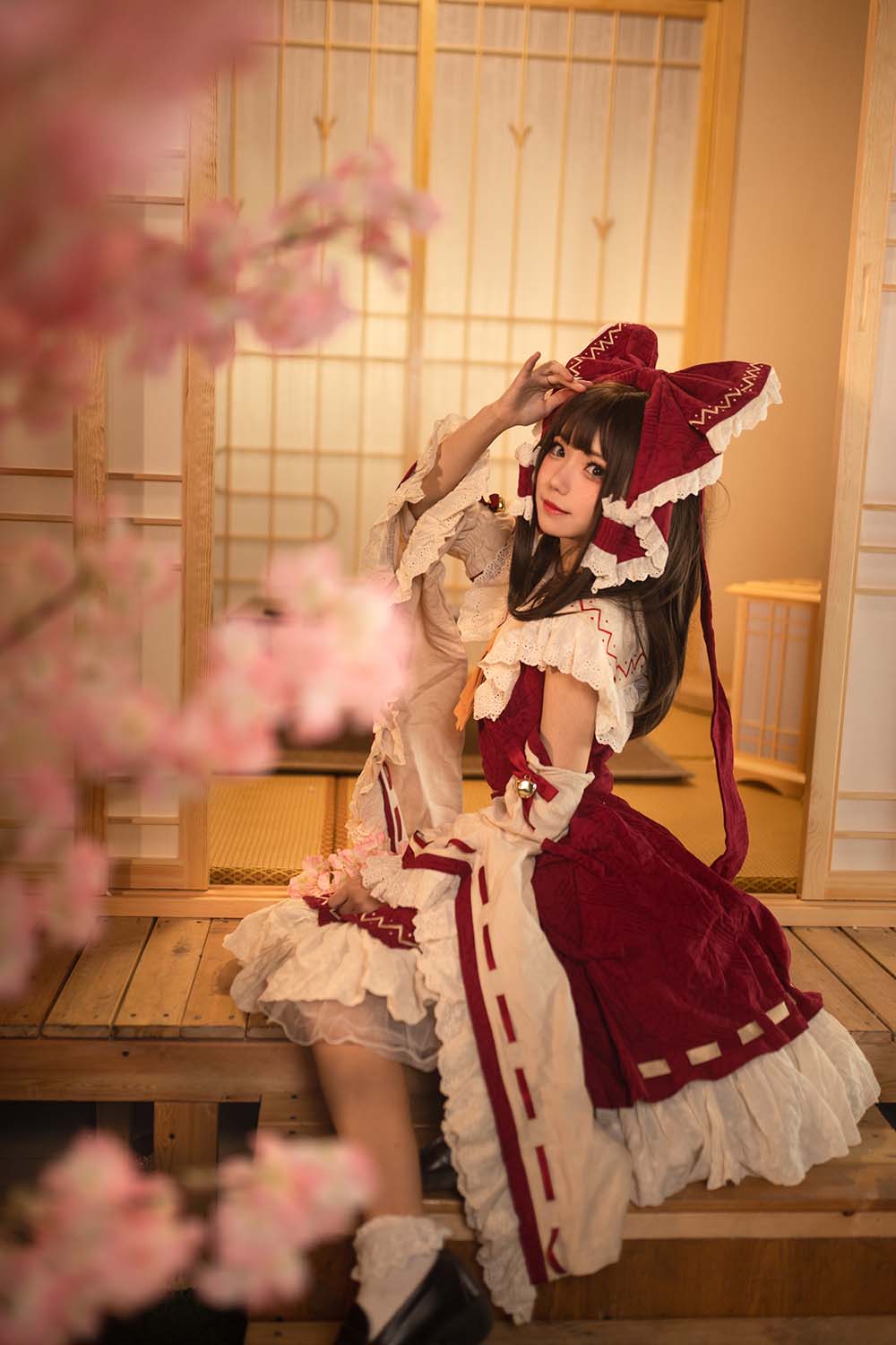 花柒Hana – 森森仙灵梦 Cosplay-第1张