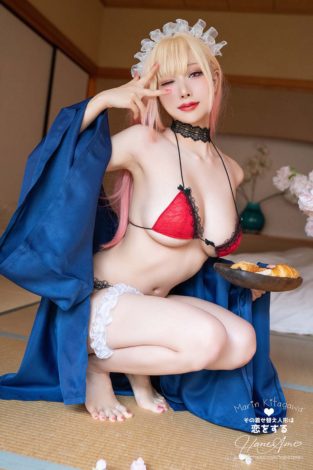 Hane Ame 雨波写真 – LINGERIE Cosplay-第1张