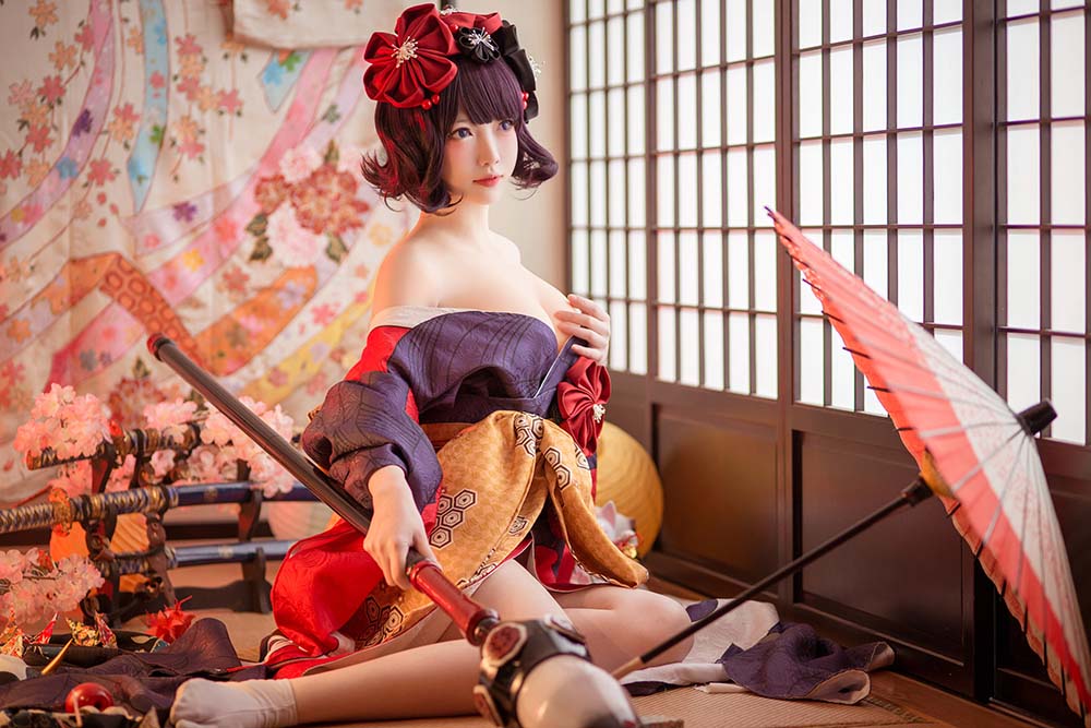 妖少you1 – 葛饰北斋 Cosplay-第1张