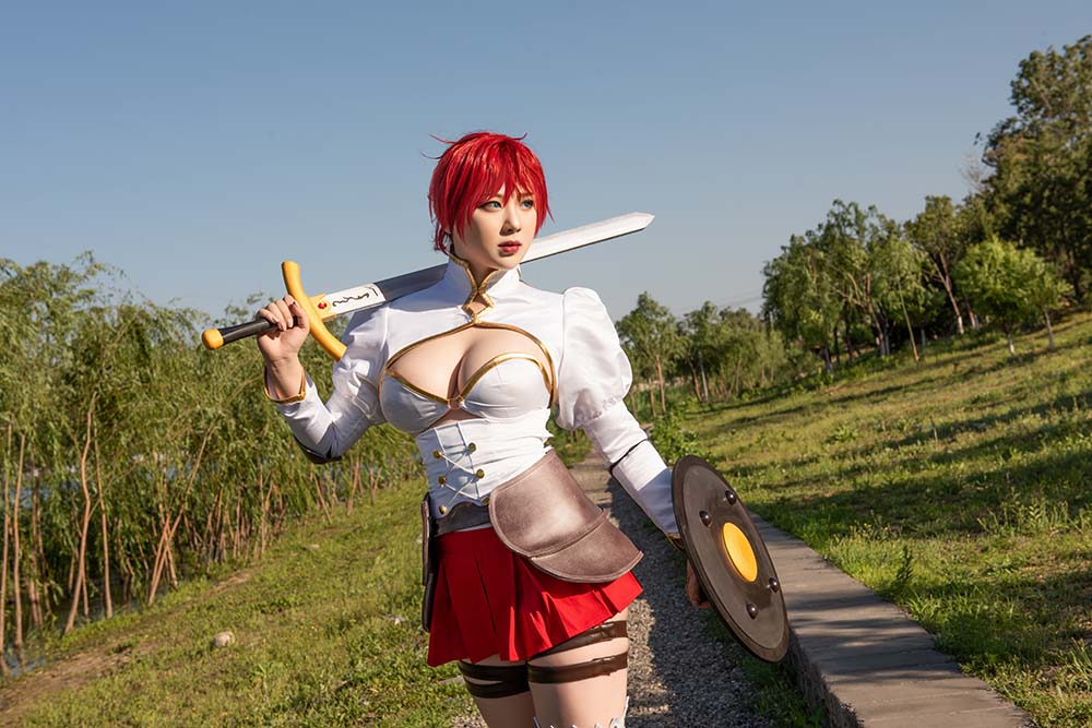 皮皮奶可可爱了啦 – 布狄卡cos Cosplay-第2张