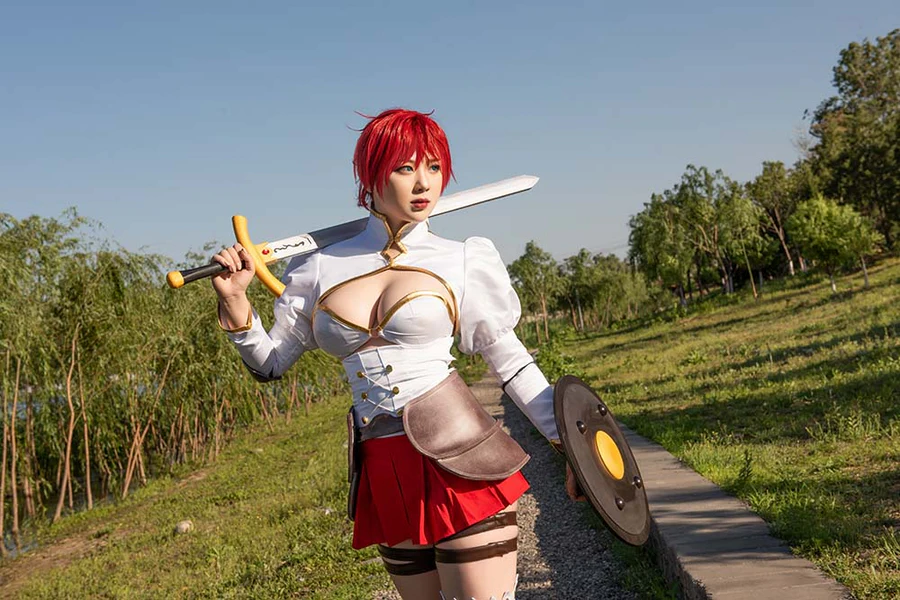 皮皮奶可可爱了啦 – 布狄卡cos Cosplay-第2张