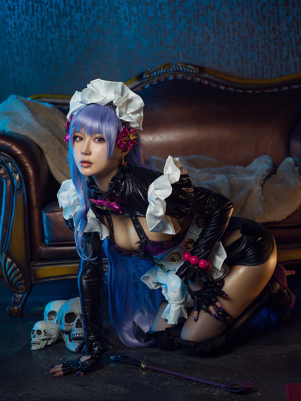 阿包也是兔娘 – 女仆 BB酱 Cosplay-第1张