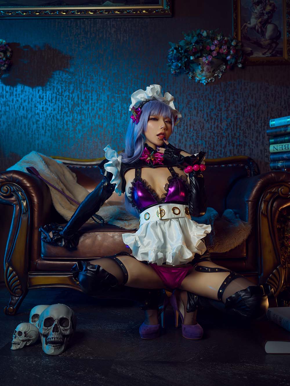 阿包也是兔娘 – 女仆 BB酱 Cosplay-第2张