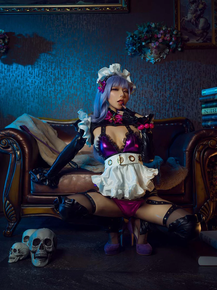 阿包也是兔娘 – 女仆 BB酱 Cosplay-第2张