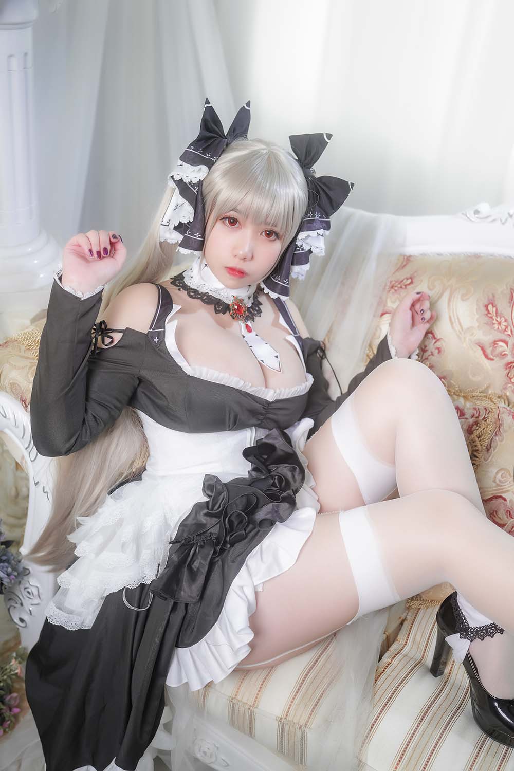 Meroko_魅瞳 – 碧蓝航线 可畏 Cosplay-第1张