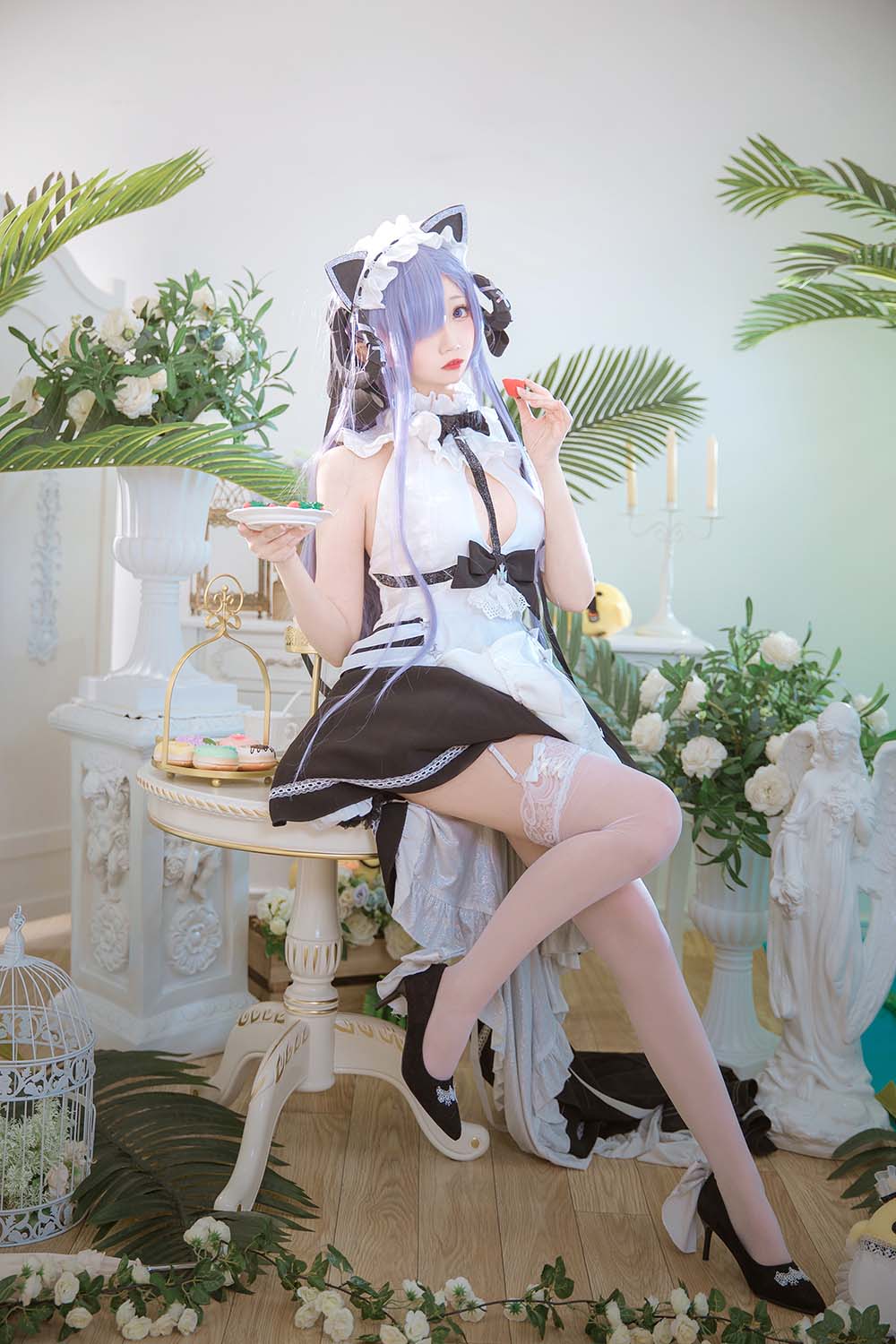小野寺地瓜 – 奥古斯特 女仆 Cosplay-第1张