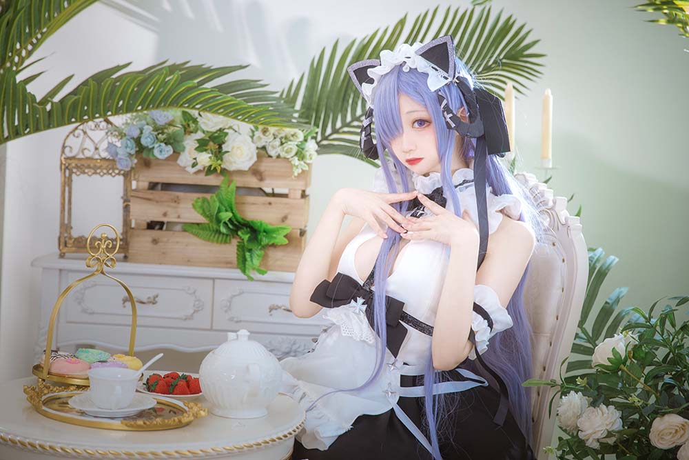 小野寺地瓜 – 奥古斯特 女仆 Cosplay-第2张