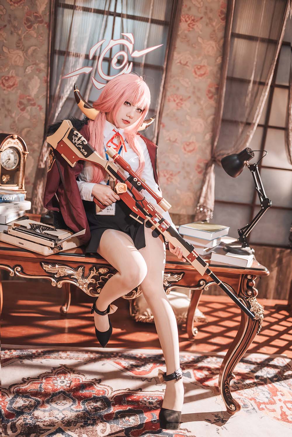 是一只熊仔吗 – 碧蓝档案 陸八魔爱瑠 Cosplay-第1张