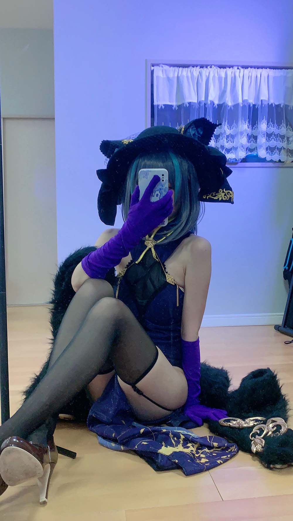 千阳(ちよ) – 柴郡 Cosplay-第2张