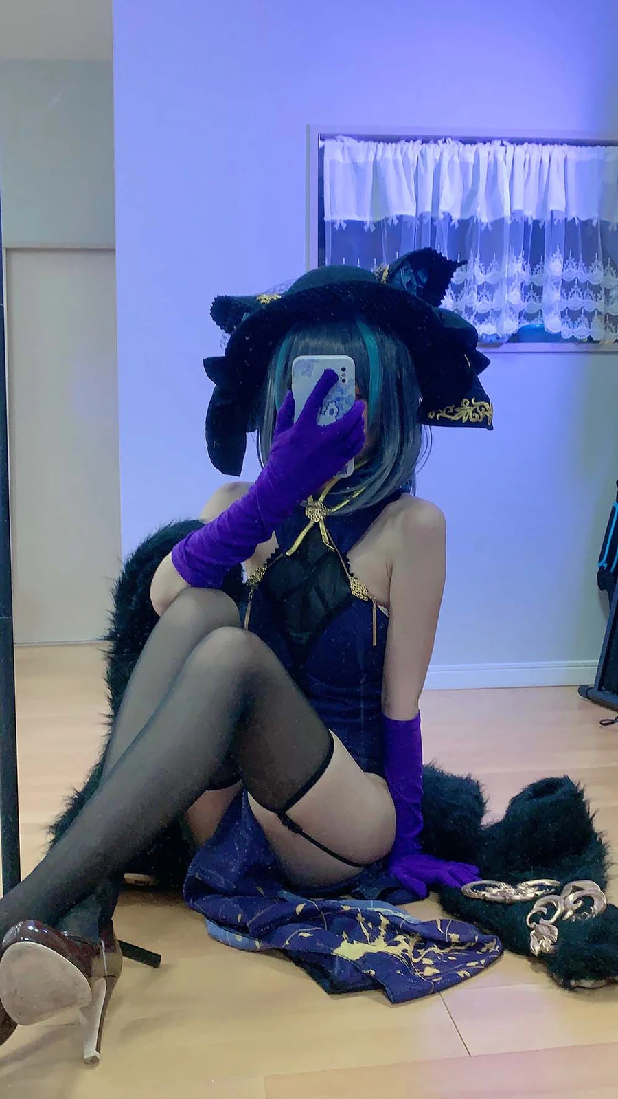 千阳(ちよ) – 柴郡 Cosplay-第2张