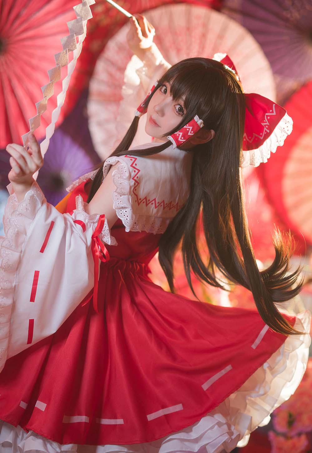 楚楚子w – 博丽灵梦 Cosplay-第1张