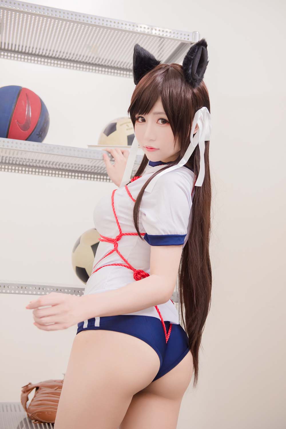 白神泱 – 束缚 Cosplay-第2张