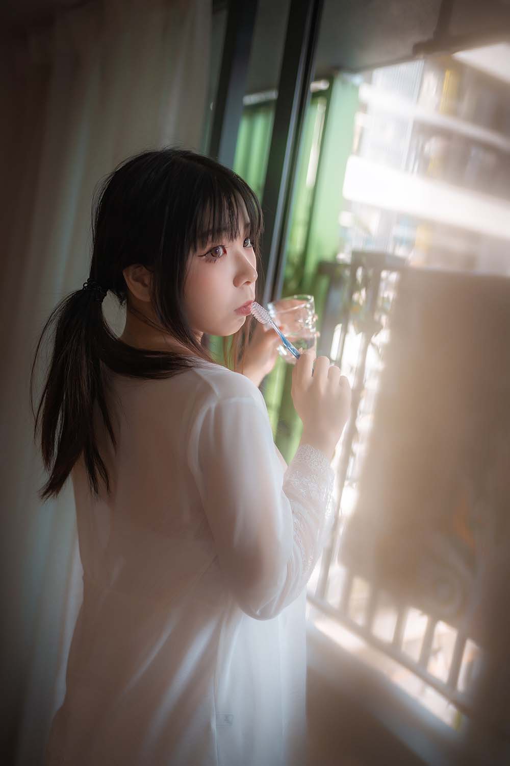 自闭颜球球(无颜小天使wy) – 邻家的老婆 Cosplay-第2张