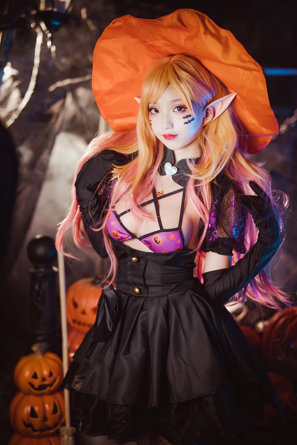 狐玖玖 – 喜多川万圣节 Cosplay-第1张