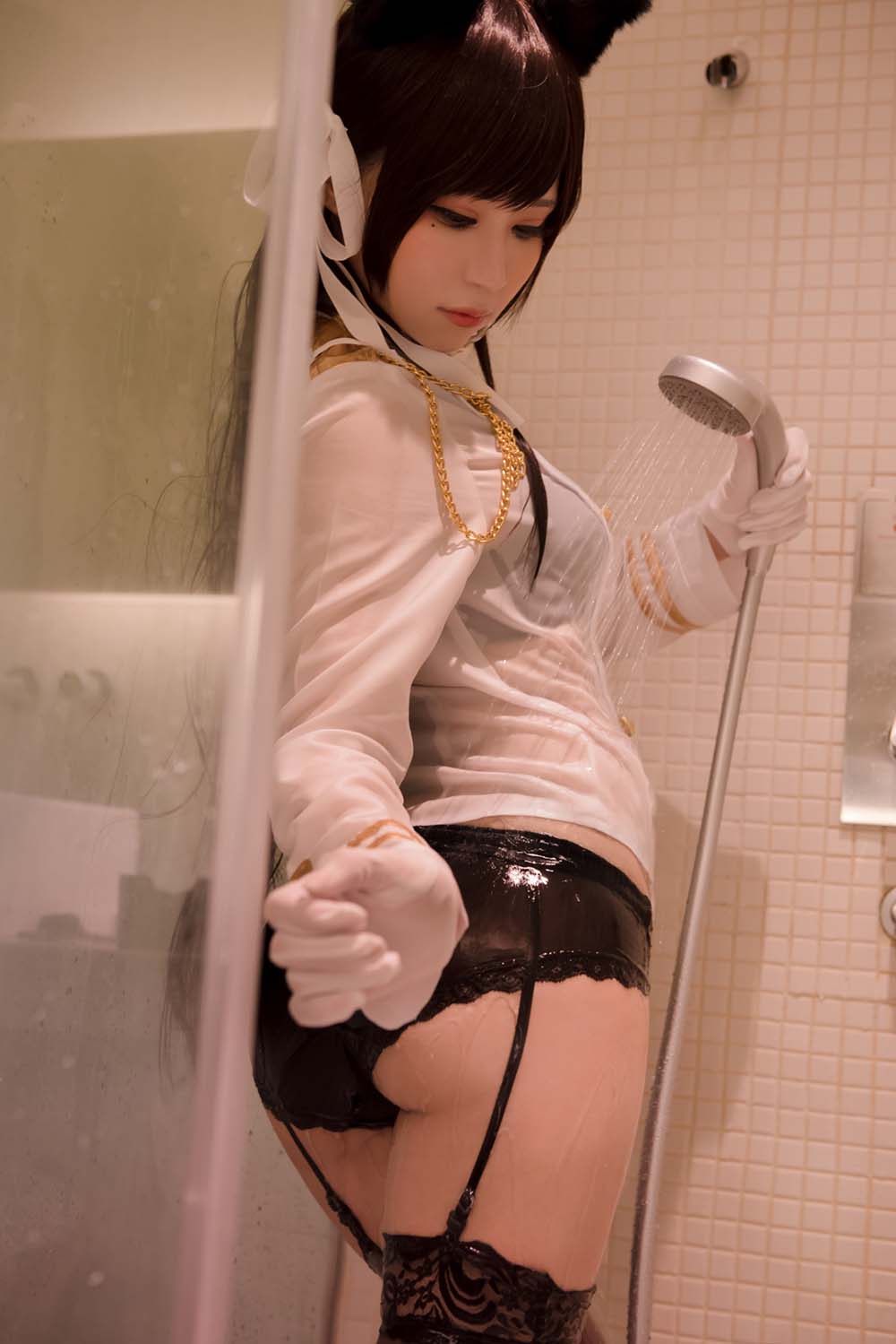 白神泱 – 浴缸 Cosplay-第2张