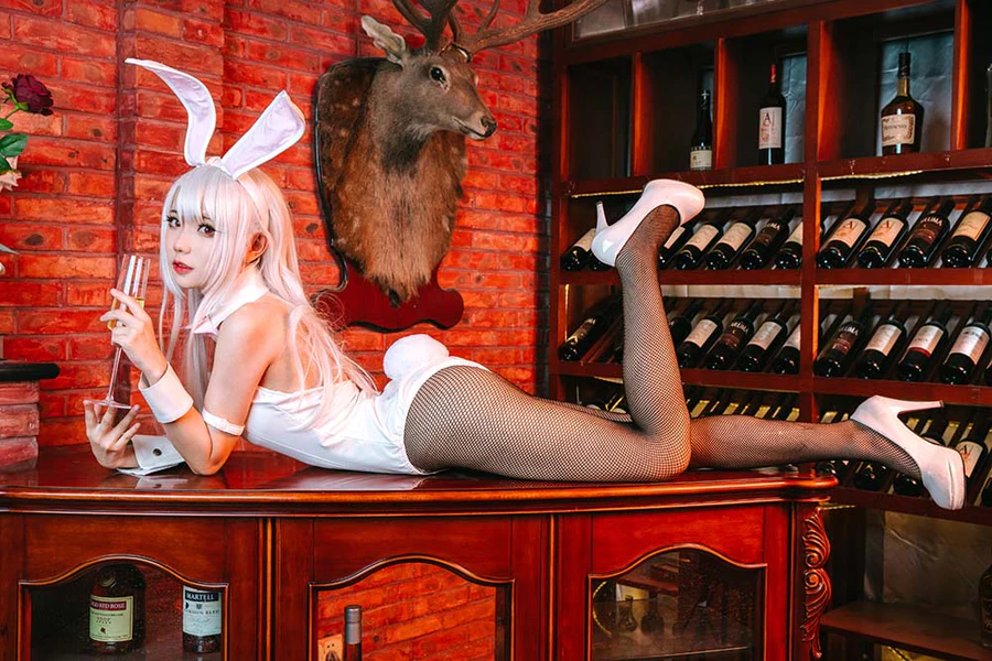 花柒Hana – 伊莉雅兔女郎 Cosplay-第2张